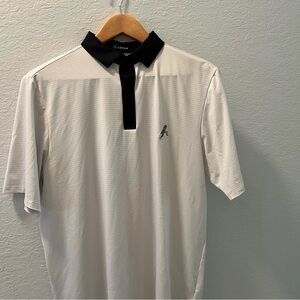 Mens Asher Polo shirt with “The Park West Palm” logo